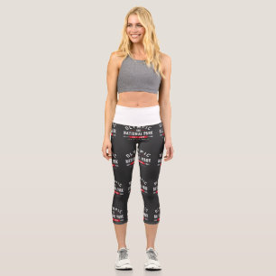Olympic National Park Est 1938 Vintage Adventure B Capri Leggings