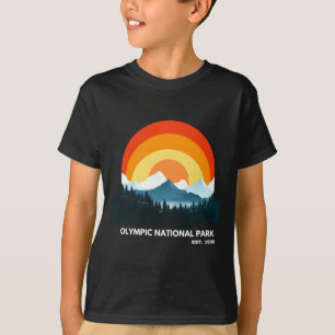 Olympic National Park Est 1938 Wa State T Shirt