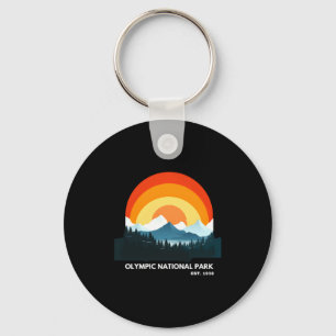 Olympic National Park Est 1938 Wa State T Shirt  Keychain