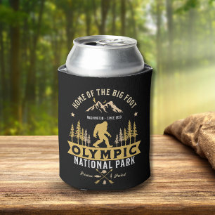 Olympic National Park Funny Travel Can Cooler