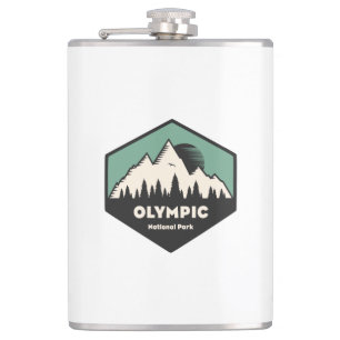 Olympic National Park Hip Flask