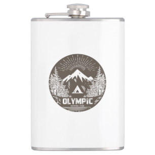 Olympic National Park Hip Flask