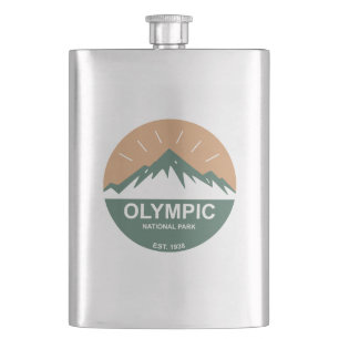Olympic National Park Hip Flask