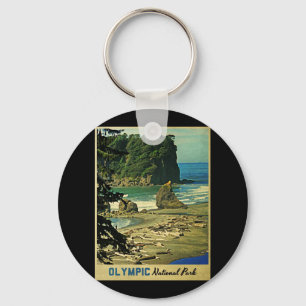 Olympic National Park Keychain