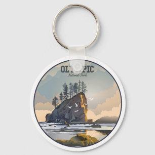 Olympic National Park Keychain