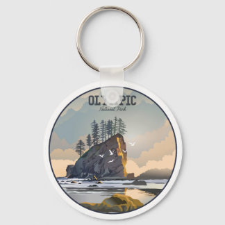 Olympic National Park Keychain