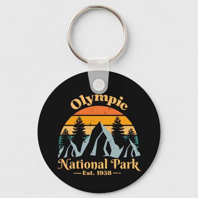 Olympic National Park Keychain (Front)