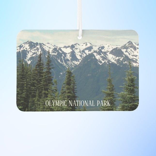 Olympic National Park Mountain Landscape Air Freshener (In Situ)