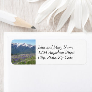 Olympic National Park Mountains Adresse de retour