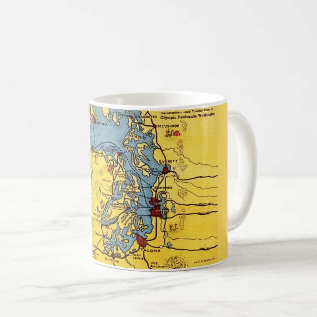 Olympic National Park Mug (Devant droit)