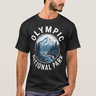 Olympic National Park Nature Outdoor Hiking Us Nat T-Shirt