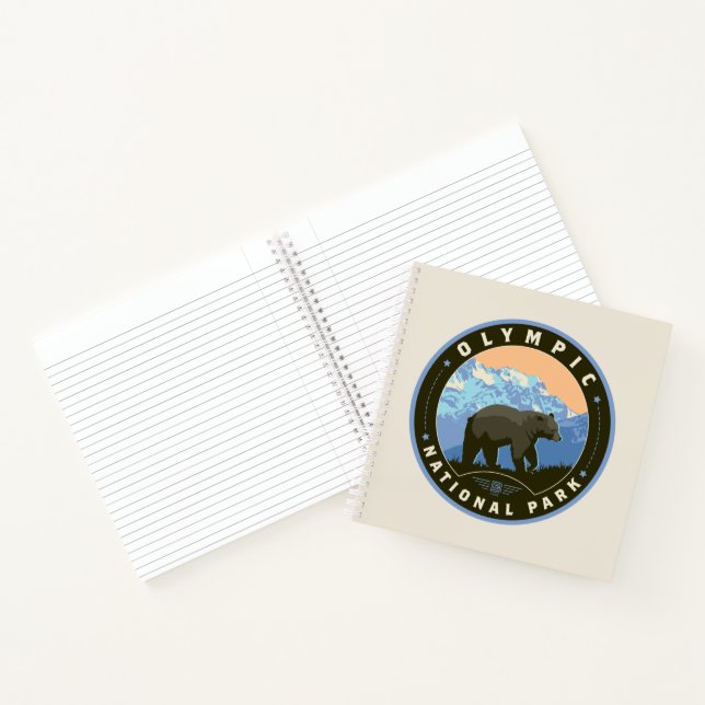 Olympic National Park Notebook (Inside)