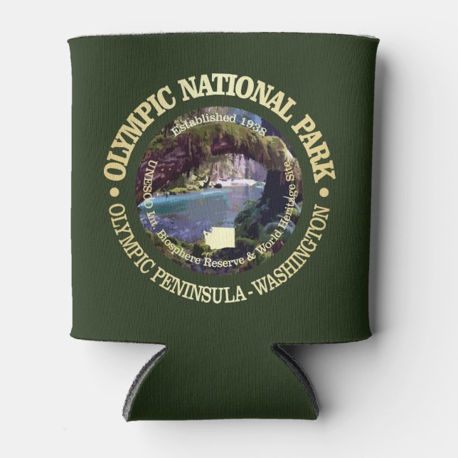 Olympic National Park (NP2) Can Cooler (Front)