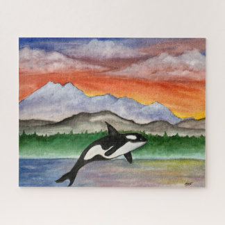 Olympic National Park Orca Jigsaw Puzzle