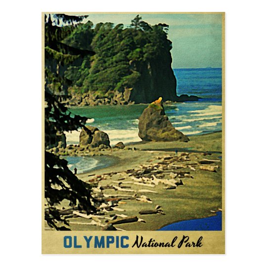 Olympic National Park Postcard