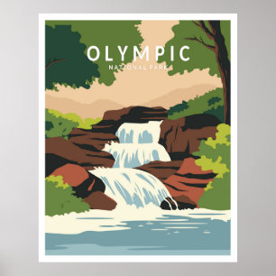 Olympic National Park Poster