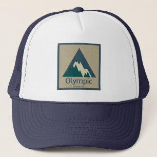 Olympic National Park Rustic Trucker Hat