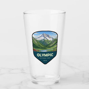 Olympic National Park Shield Glass