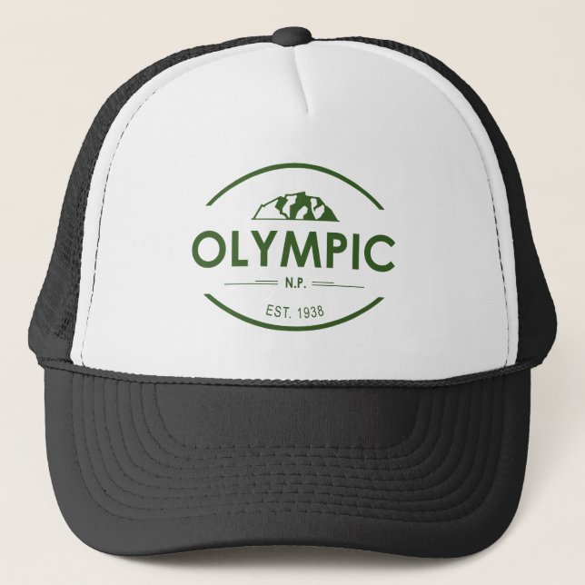 Olympic National Park Trucker Hat (Front)