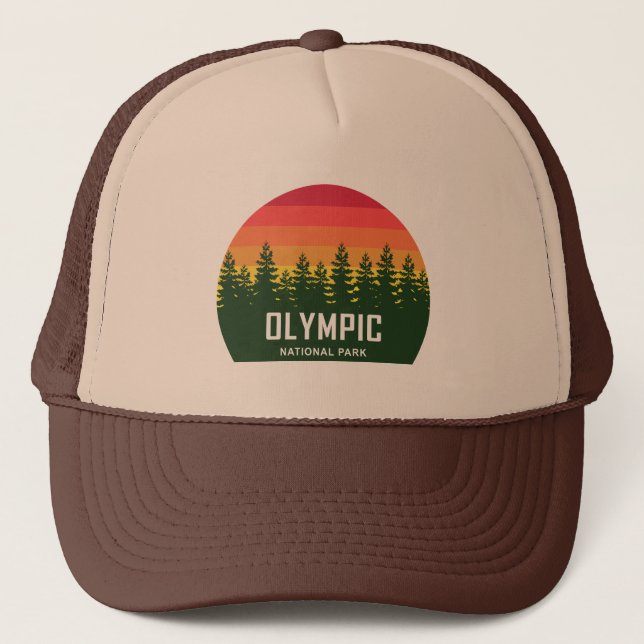 Olympic National Park Trucker Hat (Front)