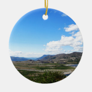 Olympic National Park, U.S.A. Beautiful landscape Ceramic Ornament