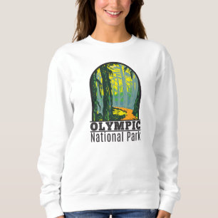 Olympic National Park Washington Hoh Rainforest Sweatshirt