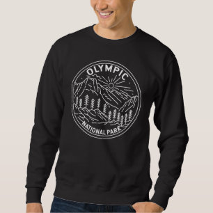 Olympic National Park Washington Monoline Sweatshirt