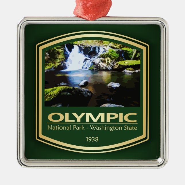Olympic NP (PF1) Metal Ornament (Front)
