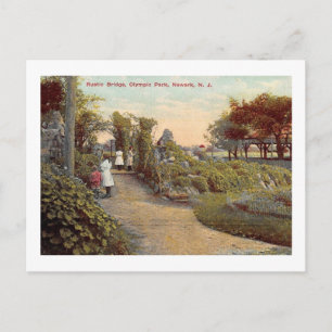 Olympic Park, Irvington, Newark, NJ Vintage Postcard