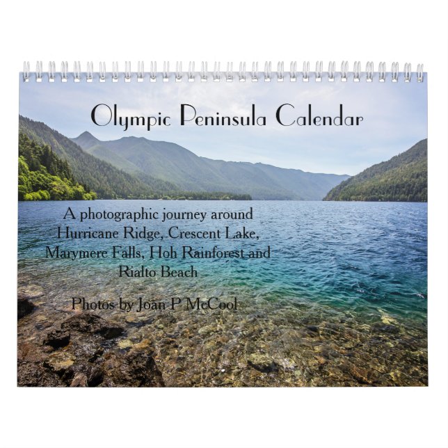 Olympic Peninsula Calendar (Cover)