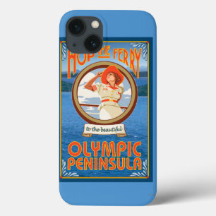 Olympic Peninsula, WashingtonHop the Ferry iPhone 13 Case