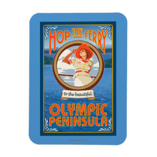 Olympic Peninsula, WashingtonHop the Ferry Magnet