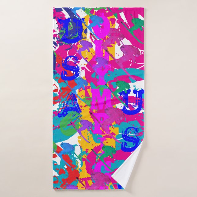 OLYMPIC SKIING (Serviette de bain)