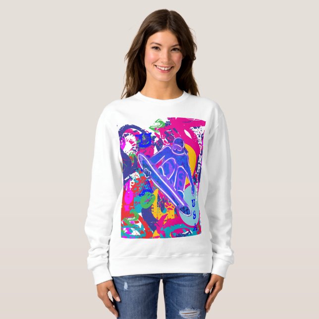 OLYMPIC SNOWBOARDING  SWEATSHIRT (Front Full)