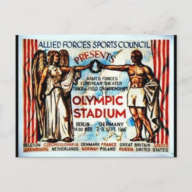 Olympic Stadium Postcard (Front)