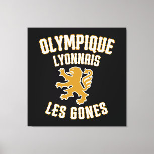 Olympique Lyonnais Les Gones Canvas Print