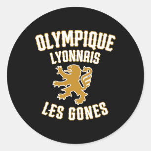 Olympique Lyonnais Les Gones Classic Round Sticker