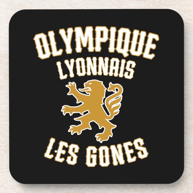 Olympique Lyonnais Les Gones Coaster (Front)