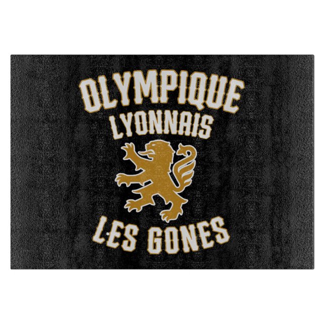 Olympique Lyonnais Les Gones Cutting Board (Front)