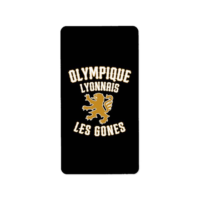Olympique Lyonnais Les Gones Label (Front)