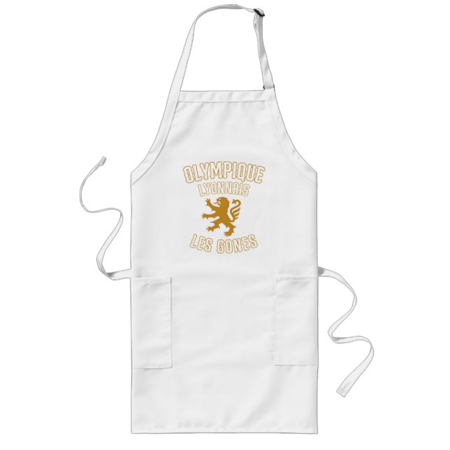 Olympique Lyonnais Les Gones Long Apron (Front)