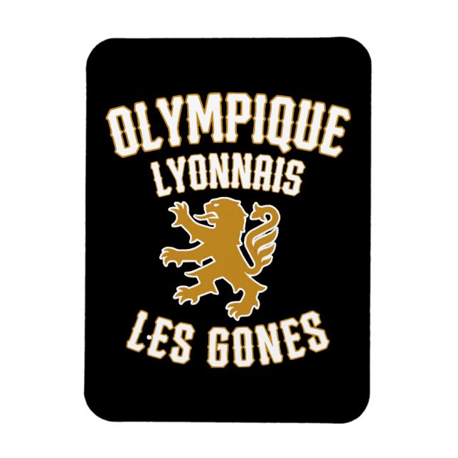 Olympique Lyonnais Les Gones Magnet (Vertical)