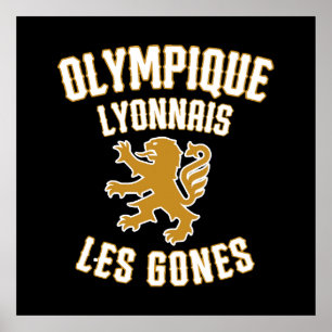 Olympique Lyonnais Les Gones Poster