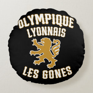 Olympique Lyonnais Les Gones Round Pillow