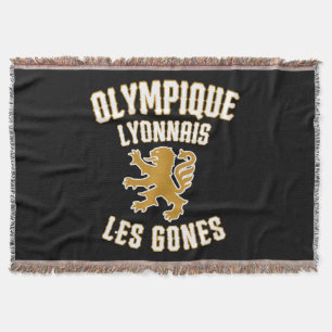 Olympique Lyonnais Les Gones Throw Blanket
