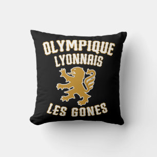 Olympique Lyonnais Les Gones Throw Pillow