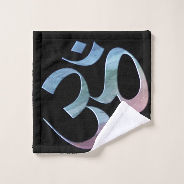 Om 1  wash cloth (Wash Cloth)