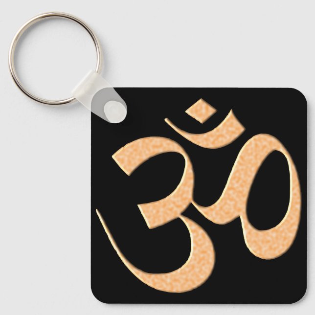Om 4 keychain (Front)