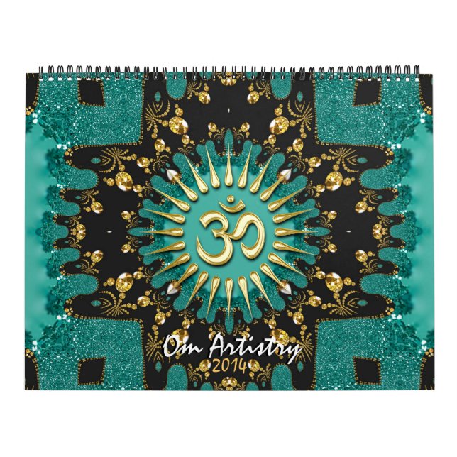 OM Artistère Yoga Nouvel Âge Calendrier méditerran (Protection)