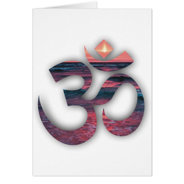 OM At The Ocean Yoga (Front)